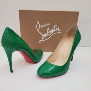 NWT Green Louboutins